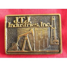 JTJ Industries Brass Buckle